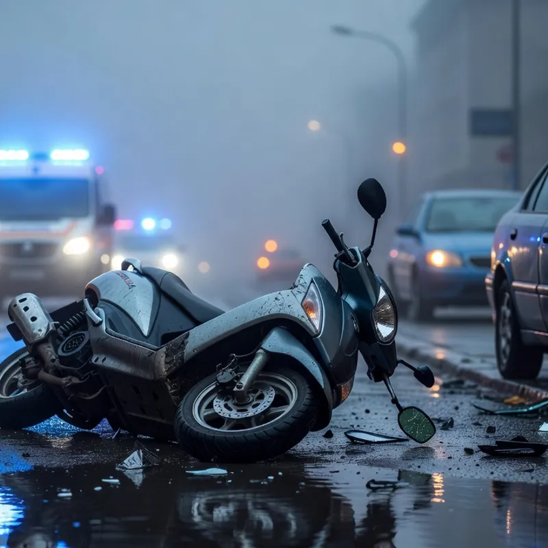 Ongeluk met scooter: wie is aansprakelijk en welke letselschade kunt u claimen?