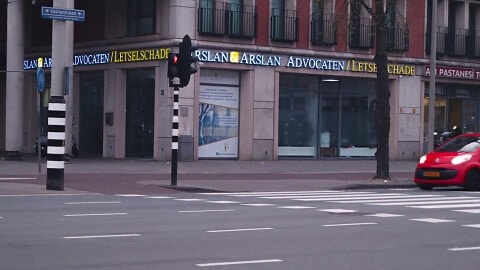 Foto buitenkant pand Arslan Advocaten Letselschade in Den Haag