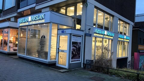 Foto buitenkant pand Arslan Advocaten Letselschade in Rotterdam